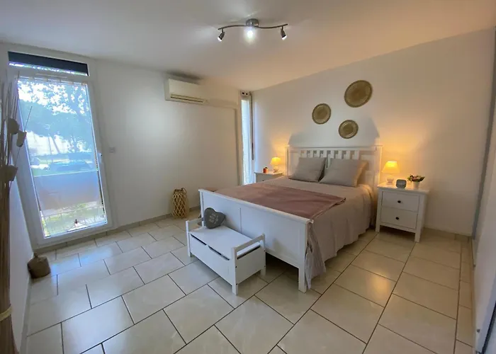 Appartement 45M² Avec Clim Et Wifi A Balaruc-Les-Bains - Fr-1-503-184 *